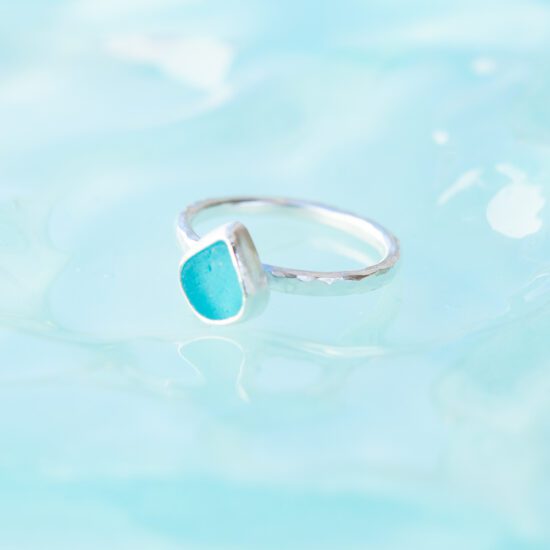 Sea Glass Ring - UK O