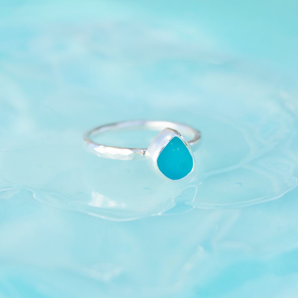 Sea Glass Ring - UK O - Image 5