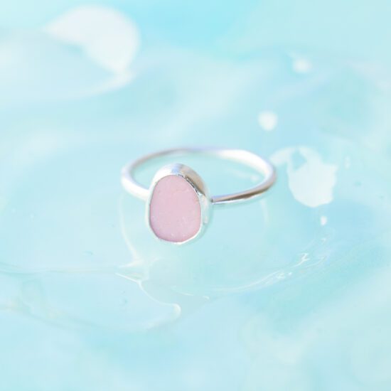Sea Glass Ring - UK P