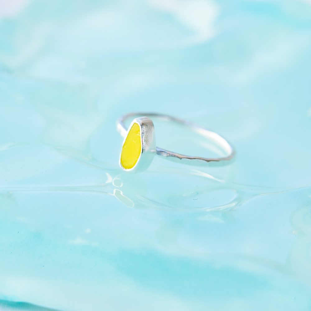 Sea Glass Ring - UK N - Image 5