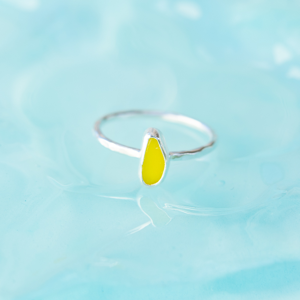 Sea Glass Ring - UK N - Image 4