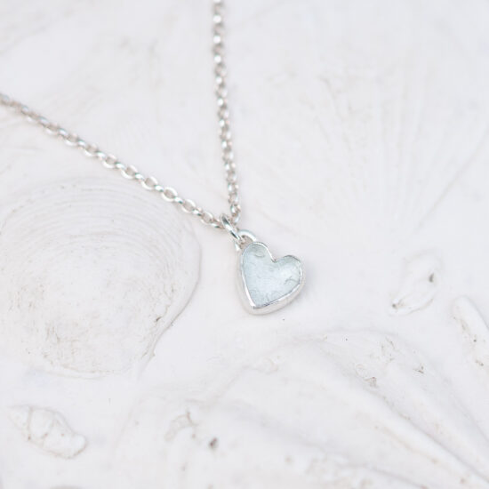Sea Glass Pendant Limited edition heart No.1 - Image 4